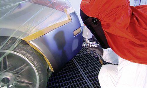 Smart repair i Bodø – maskering før lakkering